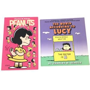 The World According to Lucy and Peanuts Volume 7 By Charles Schultz Lucy Bundle